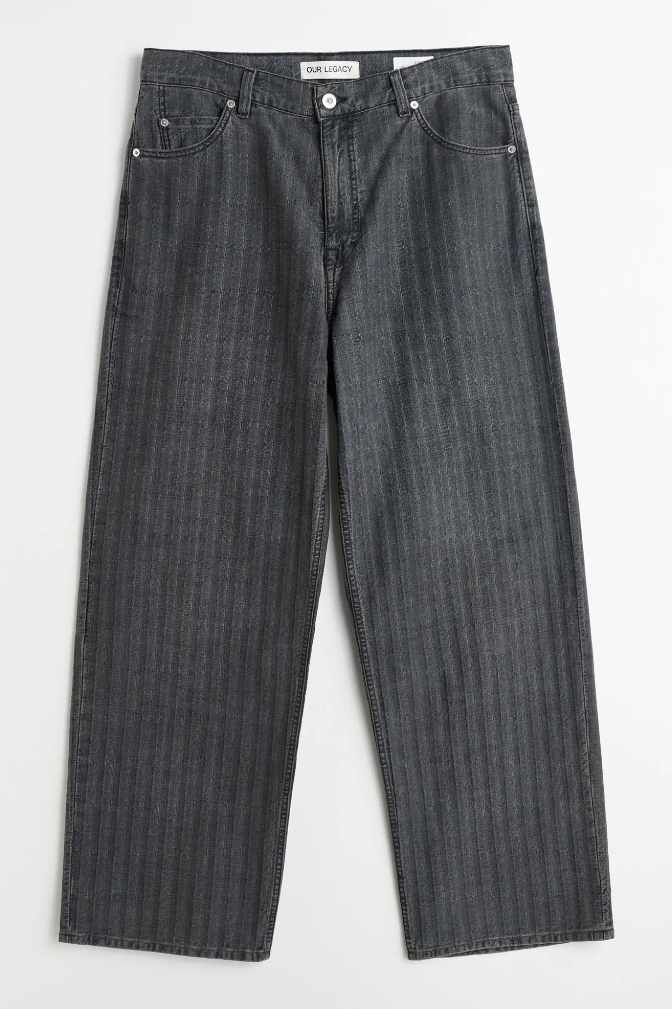 Washed Grey Torino Stripe