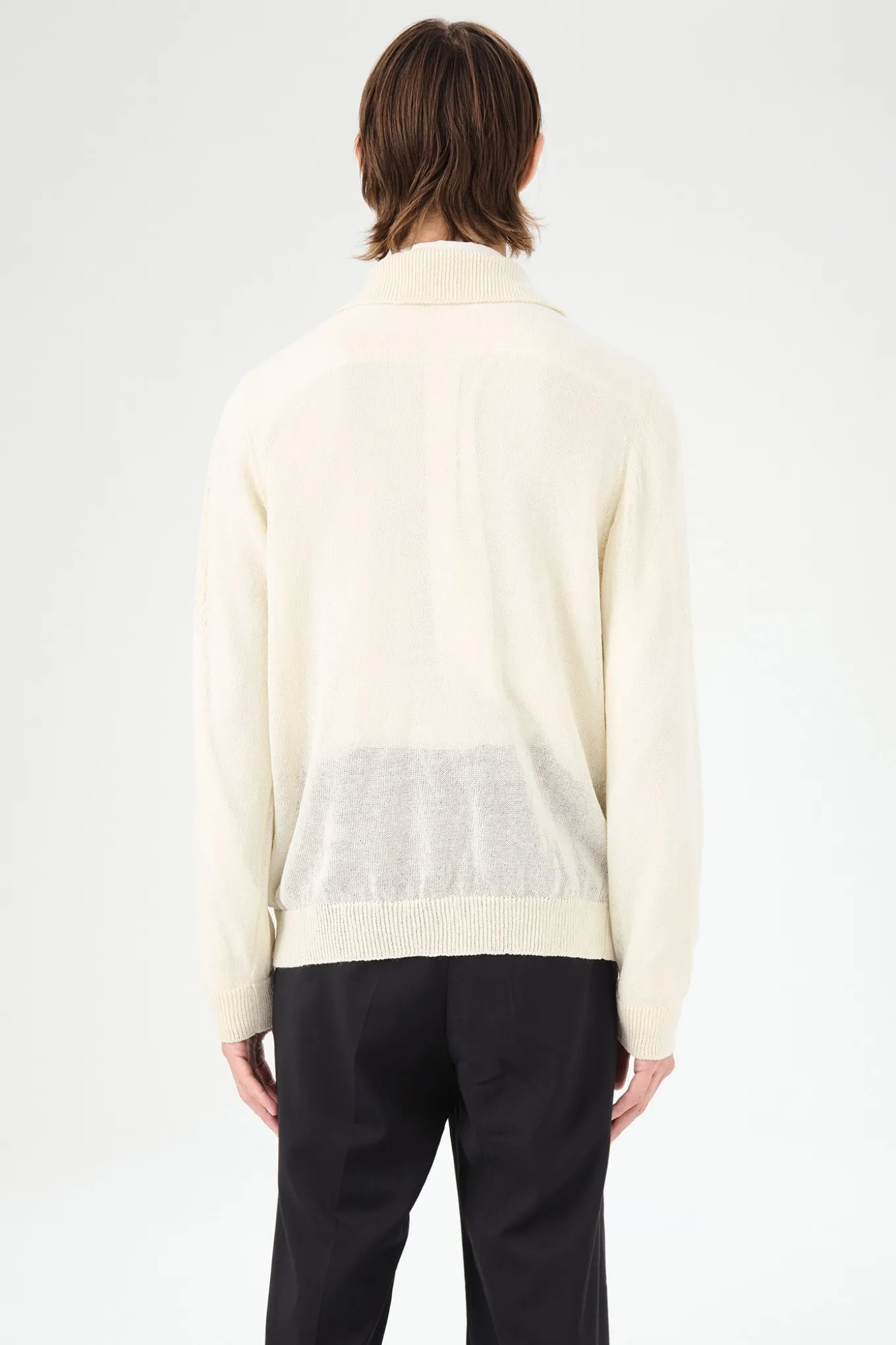 White Floral Pointille