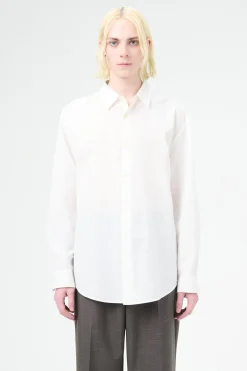 White Liquid Poplin