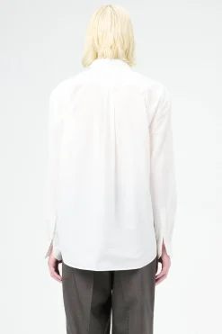 White Liquid Poplin