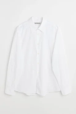 White Liquid Poplin