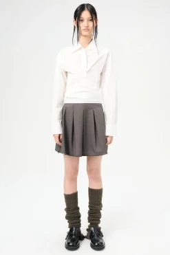 White Organic Poplin
