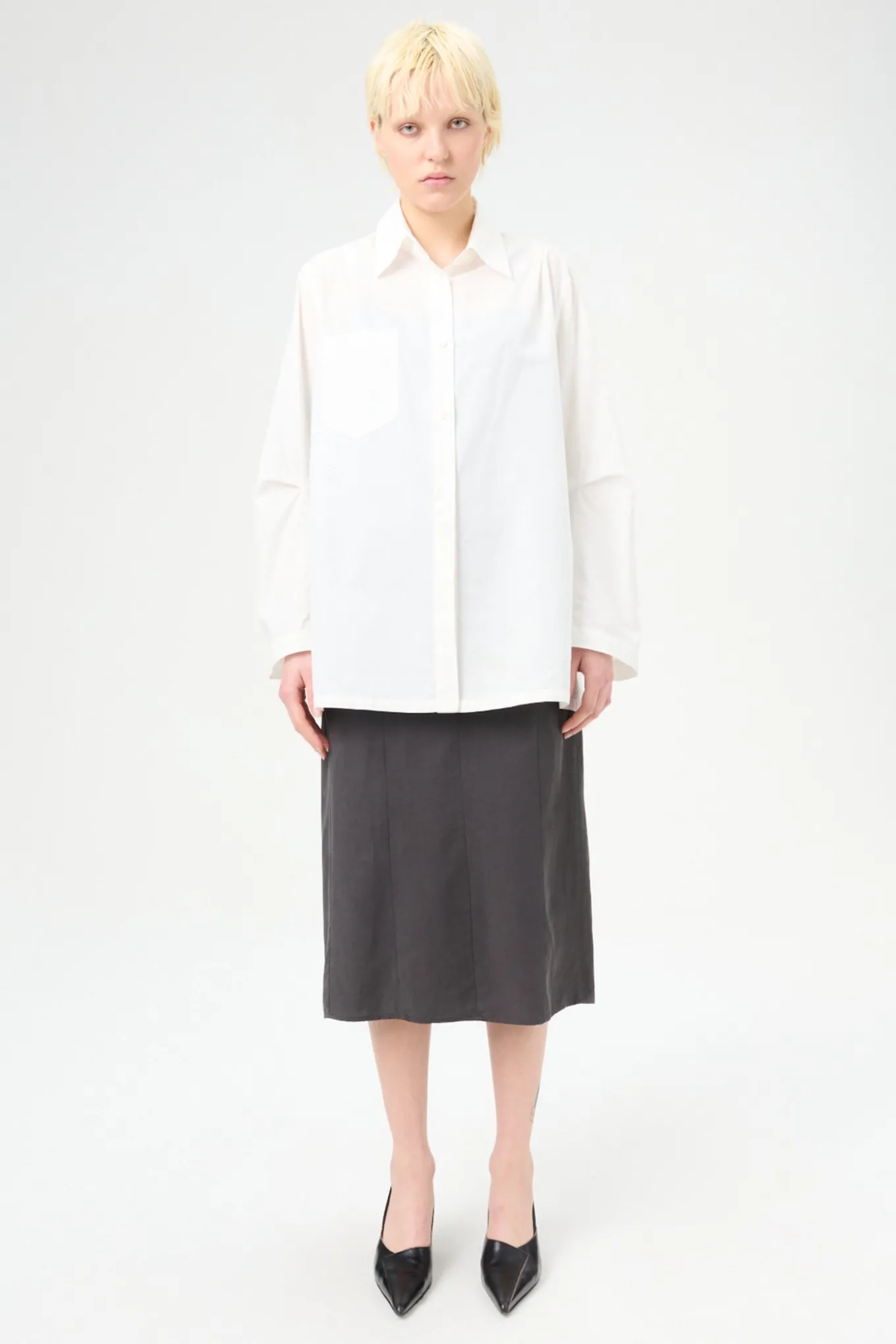 White Peached Cupro