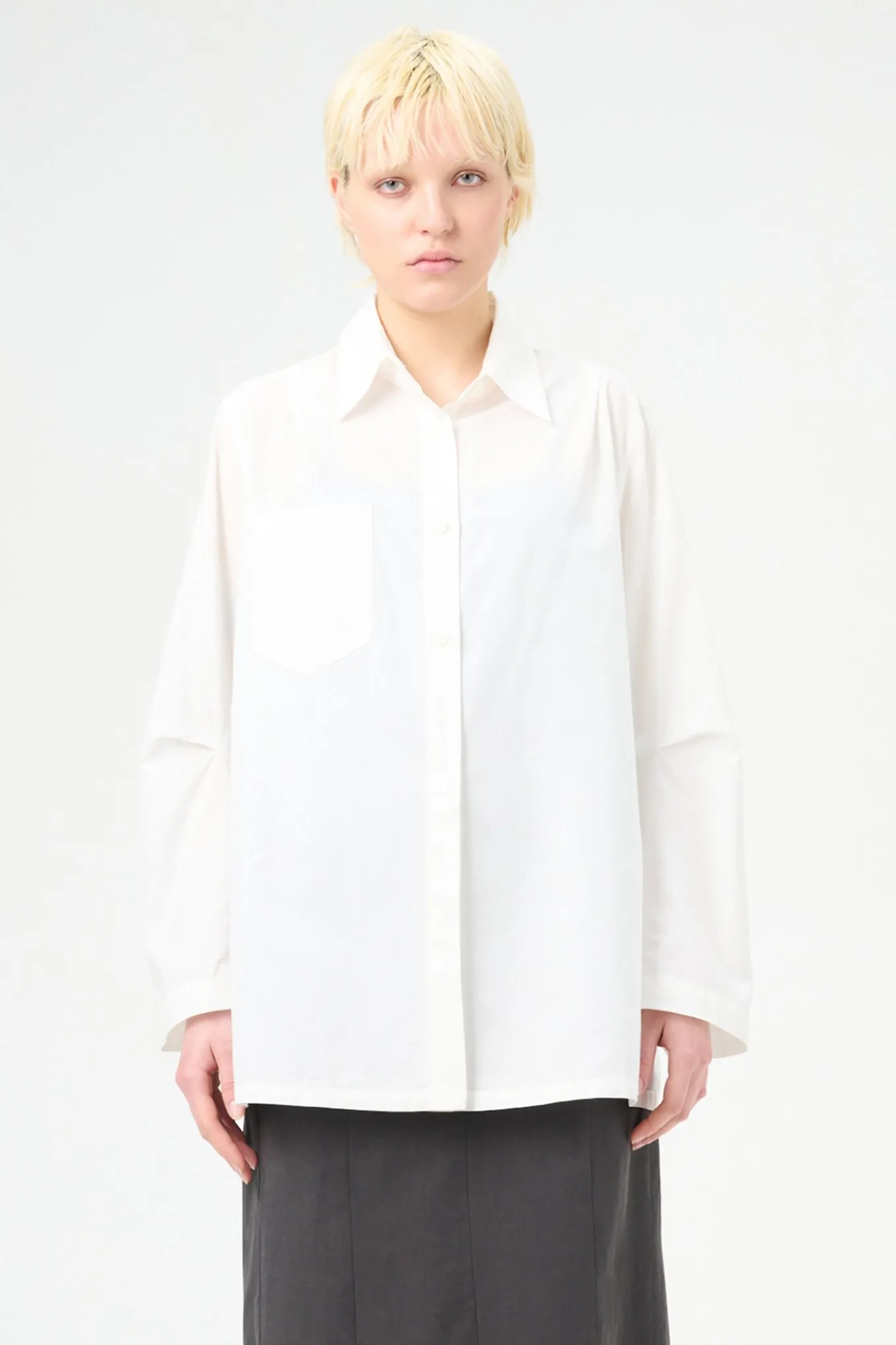 White Peached Cupro