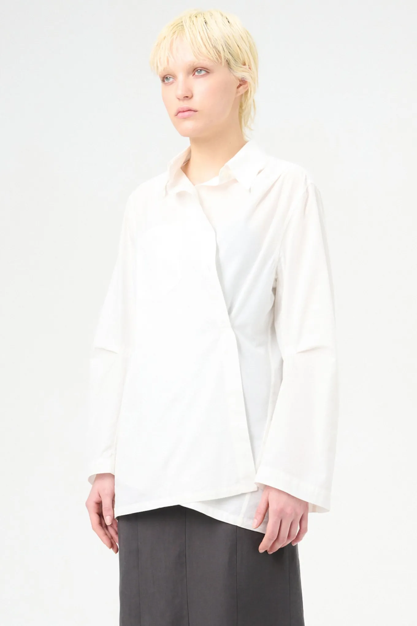 White Peached Cupro