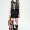 Worn Brown Lambskin
