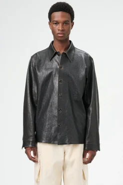 Worn Brown Lambskin